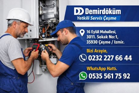 Çeşme Demirdöküm Kombi Servisi